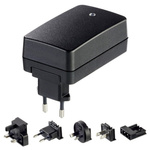 Friwo, 30W Plug In Power Supply 12V dc, 2.5A, Level VI Efficiency, 1 Output Switched Mode Power Supply, Interchangeable