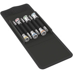 Wera 6-Piece 3/8 in Bit Socket Set , Torx Bit