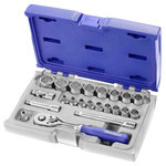 Expert by Facom 22-Piece Metric 3/8 in Standard Socket Set with Ratchet, 6 point