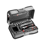 Facom 15-Piece Imperial 1/4 in Standard Socket Set with Ratchet, 6 point
