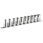 Facom 11-Piece Imperial 1/4 in Standard Socket Set , 6 point