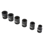 Makita 7-Piece Metric 1/2 in Impact Socket Set