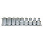 Teng Tools 9-Piece 1/2 in Standard Socket Set , e-Torx
