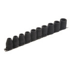 SAM 10-Piece Metric 1/2 in Impact Socket Set , 6 point