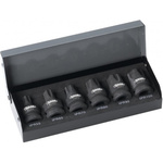 SAM Imperial 1/2 in Impact Socket Set , e-Torx