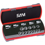 SAM 1/2 in, 3/4 in, 3/8 in, 5/8 in, 7/8 in, 7/16 in, 9/16 in, 11/16 in, 13/16 in, 15/16 in, 19/32 in, 21/32 in, 25/32