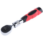 RS PRO 1/4 in Square Ratchet with Extendable Ratchet Handle, 200 mm Overall