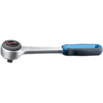 Gedore 1/4 in Square Ratchet with Ratchet Handle, 129 mm Overall
