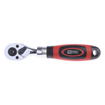 RS PRO 1/4 in, 3/8 in Square Ratchet with Ratchet Handle, 225 mm Overall