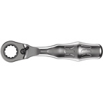 Wera Zyklop Mini 2 1/4 in Bi-Hex Ratchet with Ratchet Handle, 107 mm Overall