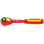 STAHLWILLE 3/8 in Square Ratchet with Ratchet Handle, 205 mm Overall, VDE/1000V