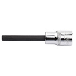 RS PRO 1/2 in Drive Bit Socket, Hex Bit, 6mm, 100 mm Overall Length
