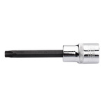 RS PRO 1/2 in Drive Bit Socket, Torx Bit, T50, 100 mm Overall Length