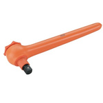 SAM 3/8 in Square Ratchet Socket Wrench, 240 mm Overall, VDE/1000V