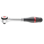 Facom 1/2 in Square Socket Wrench with Ratchet Handle, 251 mm Overall