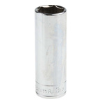 Facom 1/4 in Drive 13mm Deep Socket, 6 point, 50.5 mm Overall Length