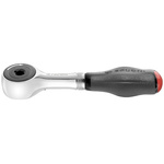 Facom 1/4 in Socket Wrench with Comfortable Grip Handle, 120 mm Overall