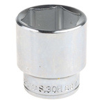 Facom 1/2 in Drive 30mm Standard Socket, 6 point, 44 mm Overall Length