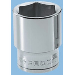 Facom 1/2 in Drive 32mm Standard Socket, 6 point, 44 mm Overall Length