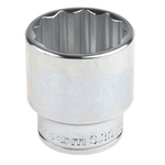 Facom 1/2 in Drive 30mm Standard Socket, 12 point, 44 mm Overall Length