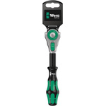 Wera Square Ratchet with Ratchet Handle, 200 mm Overall