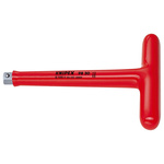 Knipex 3/8 in Square Ratchet with T-Handle Handle, 200 mm Overall