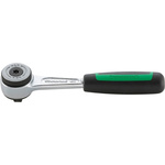 STAHLWILLE 4018754177745 1/4 in Square Ratchet with Straight Handle, 130 mm Overall