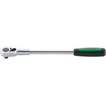STAHLWILLE 4018754177837 1/2 in Square Ratchet with Long Handle, 388 mm Overall