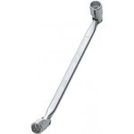 SAM 96-12X13 12 mm, 13 mm Bi-Hex Socket Wrench, 256 mm Overall