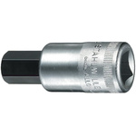 STAHLWILLE 1/2 in Drive Bit Socket, Hex Bit, 7mm, 60 mm Overall Length