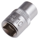 RS PRO 3/8 in Drive 10mm Standard Socket, 12 point