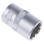 RS PRO 3/8 in Drive 13mm Standard Socket, 12 point