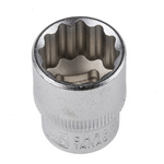 RS PRO 3/8 in Drive 16mm Standard Socket, 12 point