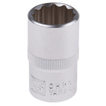 RS PRO 1/2 in Drive 16mm Standard Socket, 12 point