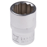 RS PRO 1/2 in Drive 18mm Standard Socket, 12 point