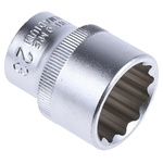 RS PRO 1/2 in Drive 23mm Standard Socket, 12 point