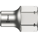 Wera 1/4 in Drive 5mm Standard Socket, 6 point, 18 mm Overall Length
