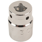 Bahco 1/4 in Drive 7mm Standard Socket, 6 point, 24.7 mm Overall Length