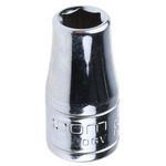 Facom 1/4 in Drive 5.5mm Standard Socket, 6 point, 22 mm Overall Length