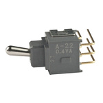 NKK Switches DPDT Toggle Switch, On-Off-On, PCB