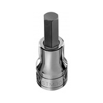 Facom 1/2 in Drive Bit Socket, Hex Bit, 7mm, 60 mm Overall Length