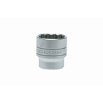 Teng Tools 1/2 in Drive 34mm Standard Socket, 12 point, 45.5 mm Overall Length