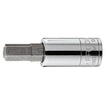 Facom 1/4 in Drive Bit Socket, Hex Bit, 1/4in, 37 mm Overall Length