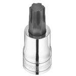 Facom 1/2 in Drive Bit Socket, Hex OGV Bit, 14mm, 60 mm Overall Length