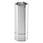 Facom 3/8 in Drive 24mm Deep Socket, 6 point, 60 mm Overall Length