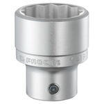 Facom 3/4 in Drive 33mm Standard Socket, 12 point, 59 mm Overall Length