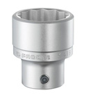 Facom 3/4 in Drive 46mm Standard Socket, 12 point, 75 mm Overall Length