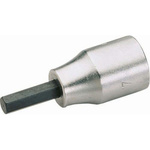SAM 1/2 in Drive Bit Socket, Hex Bit, 19mm, 55 mm Overall Length