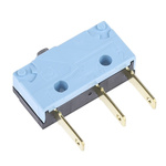 NO/NC Plunger Microswitch, 5 A @ 250 V ac