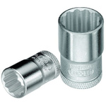 Gedore 3/8 in Drive 6mm Standard Socket, 12 point, 28 mm Overall Length